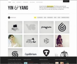 Yin & Yang - A Beautiful Portfolio Theme