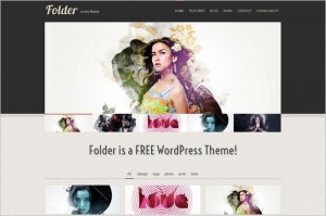 Folder is a free Portfolio WordPress Theme by LuisZuno