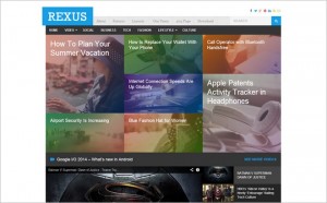 Rexus - A New Magazine Theme from Theme Junkie