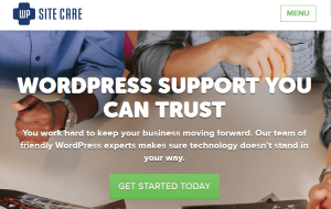 WordPress Maintenance Service - WP Site Care